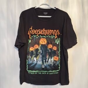 Old Navy Black Graphic Halloween T-Shirt